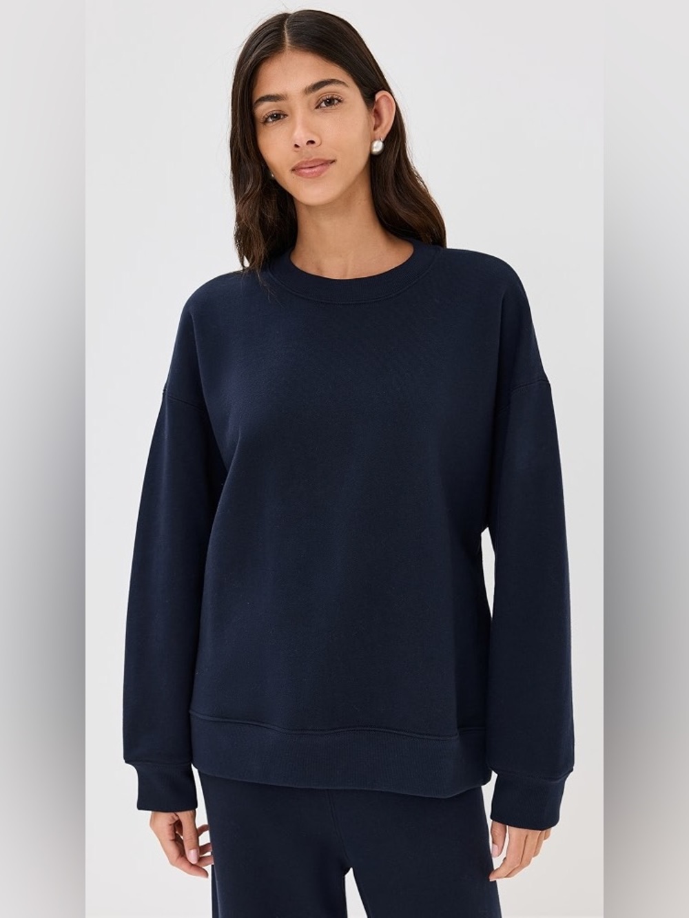 Jenni Kayne Marina navy crewneck sweatshirt
